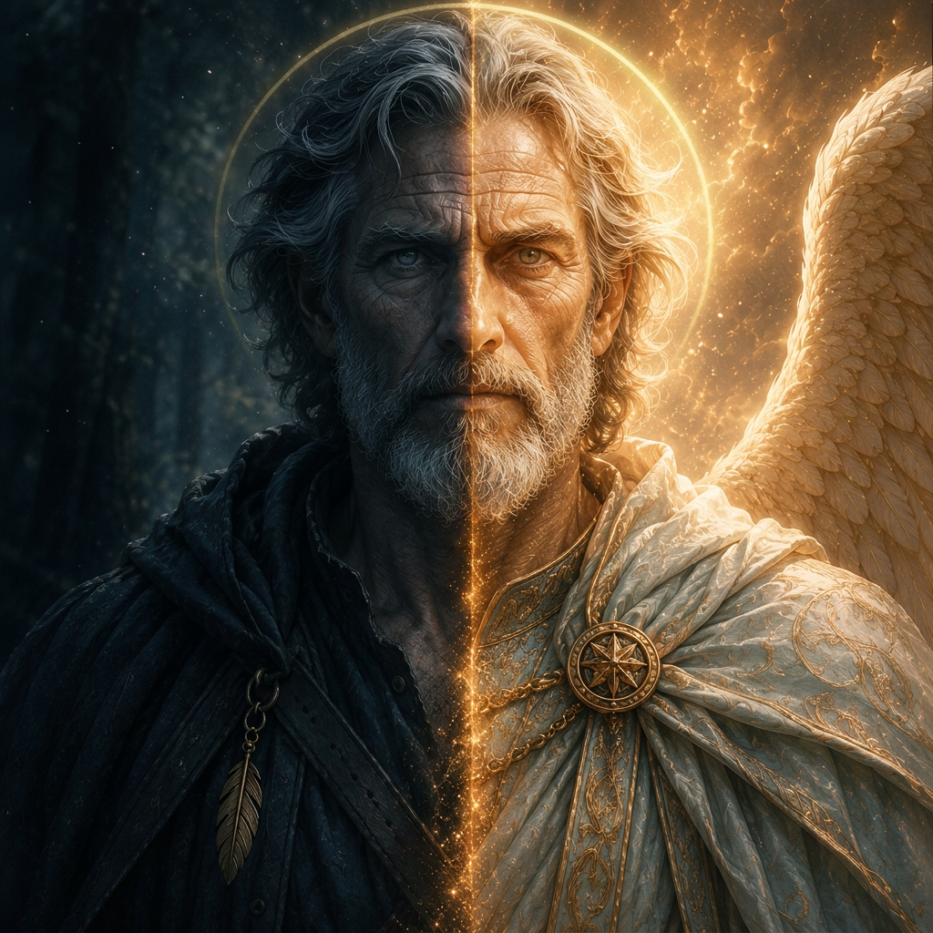Ilustração de Rafael, O Guardião